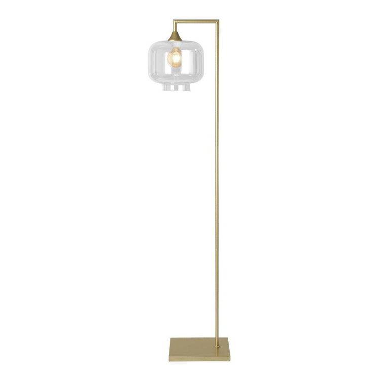 Fairmont Park Stockertown 135cm Gold Reading Floor Lamp | Wayfair.co.uk